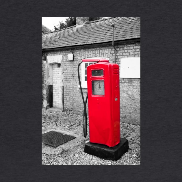 Red Gas Pump by tommysphotos